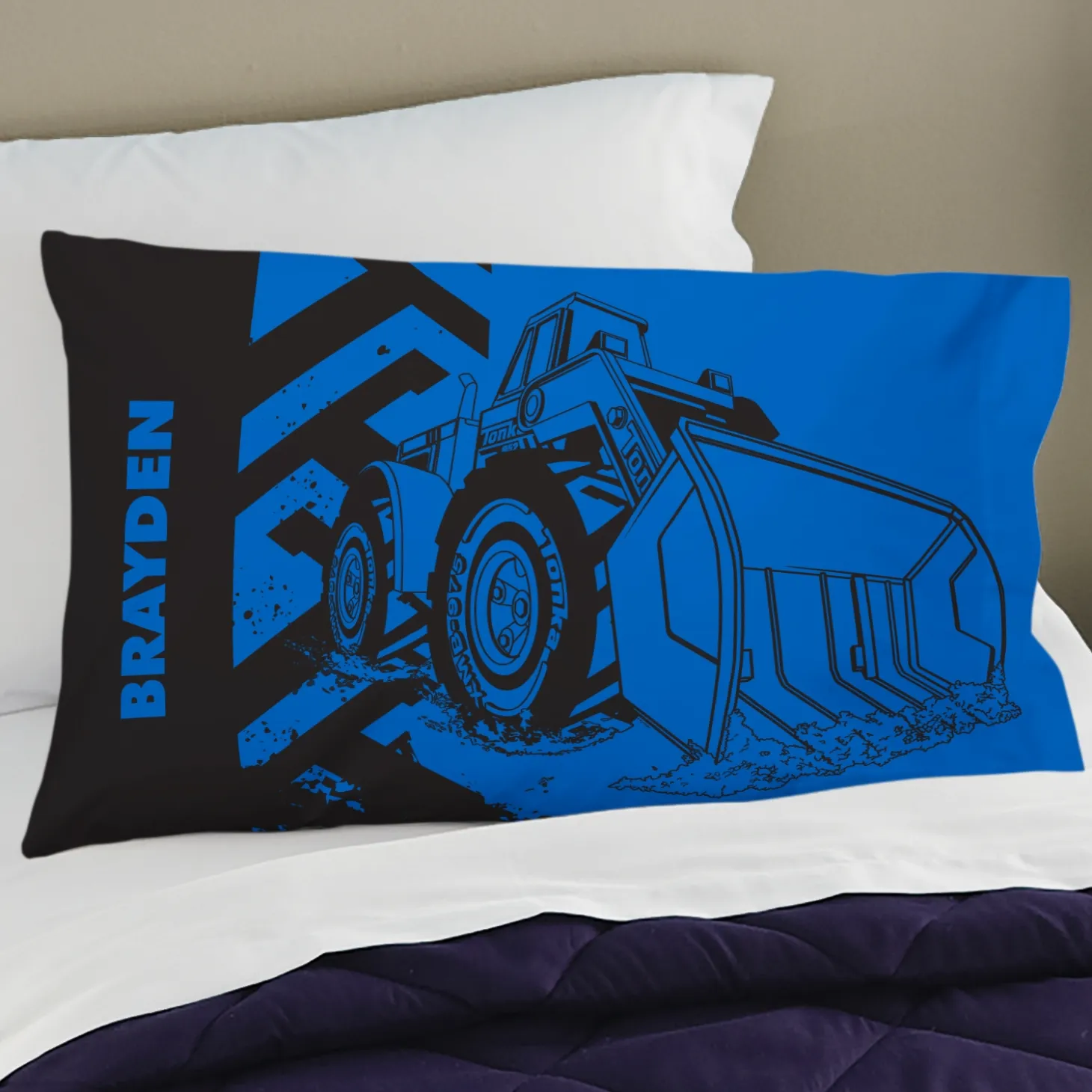 Tonka Truck Pillowcase