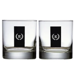 Top Shelf Double Old-Fashioned Glassware Set