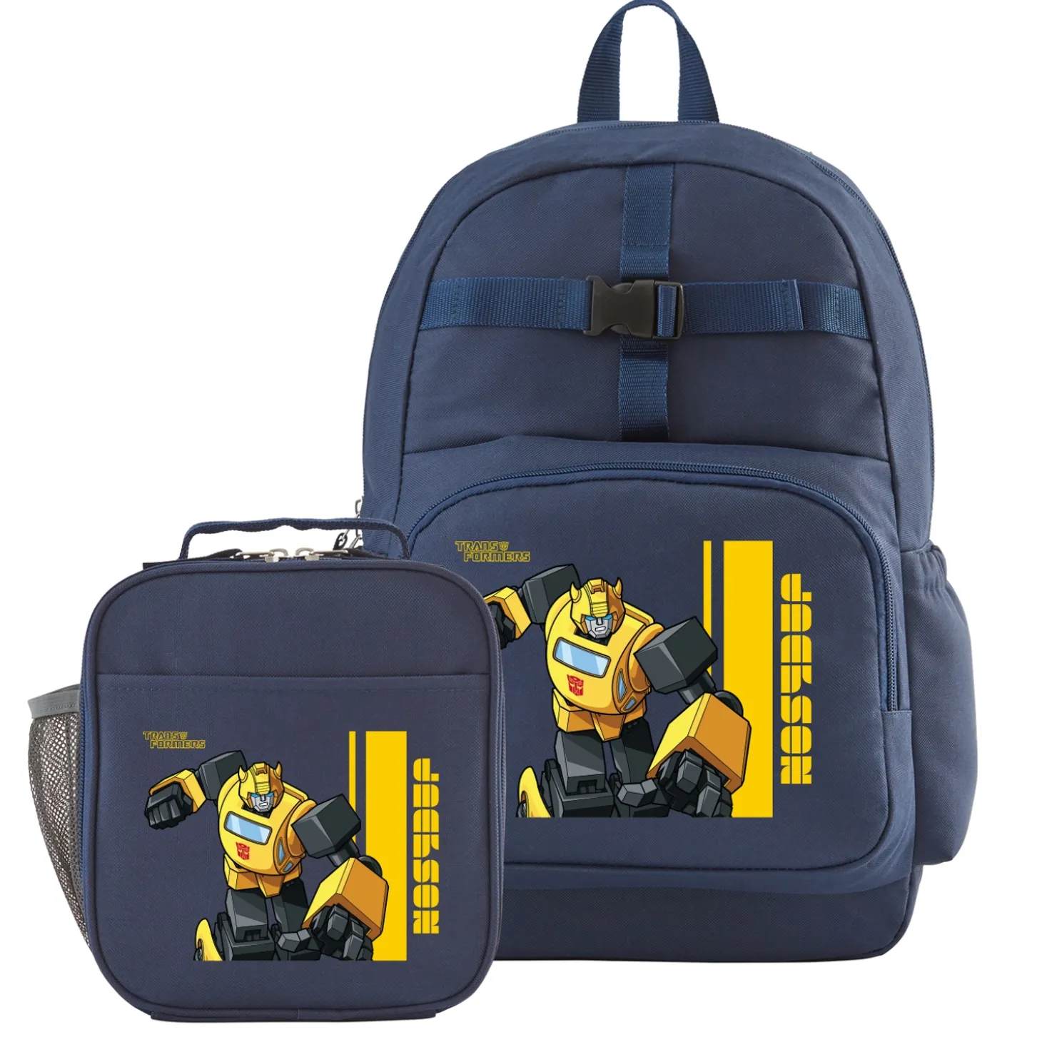 TRANSFORMERS Backpack & Lunch Box-Bumblebee