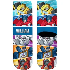 TRANSFORMERS Character Panel Socks