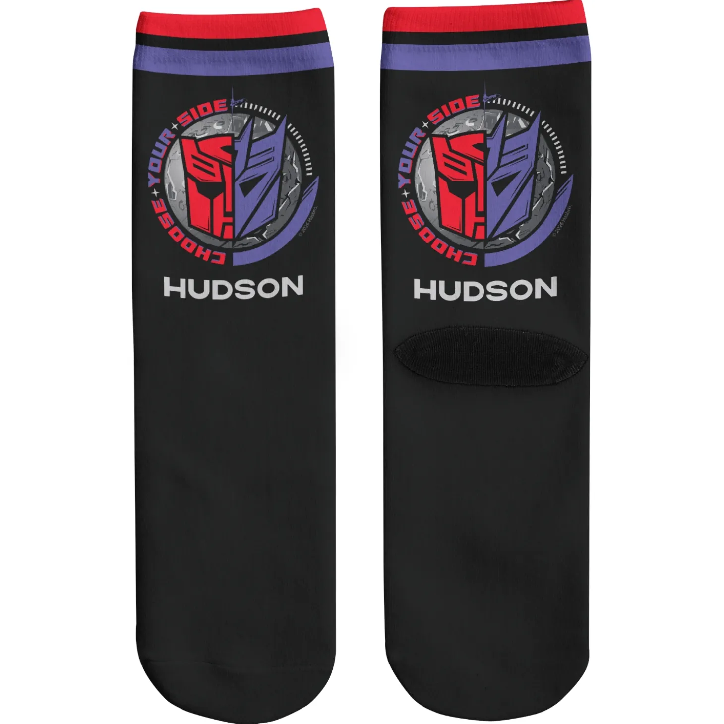 TRANSFORMERS Choose Your Side Socks
