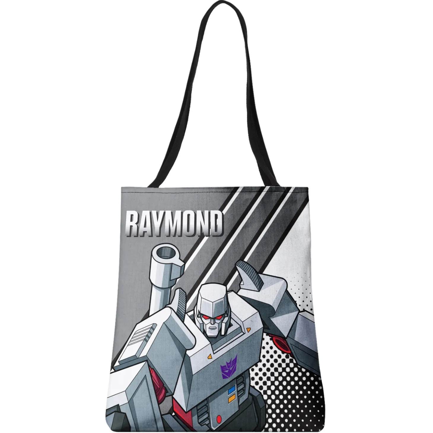 TRANSFORMERS Stripes Tote Bag