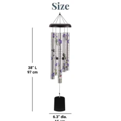 Treasured Memories Memorial 38 Inch Wind Chime .product-info-decoration { display: inline-flex; justify-content: space-between; align-items: center; border-radius: 0.4rem; background-color: #E8E8E8; padding: 0.2rem 0.4rem; font-size: 1.4rem; line-height: 1.6rem; font-weight: var(--font-weight-semibold); letter-spacing: 0.042rem; text-transform: uppercase; --decoration-icon-url: ''; /* will be dynamically set */}.product-info-decoration.badge-icon::before { content: ''; width: 2rem; height: 2rem; background: var(--decoration-icon-url) no-repeat; background-size: 100% 100%; display: block; margin-right: 0.4rem;} Laser Engraved
