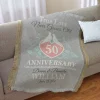 True Love Anniversary Throw