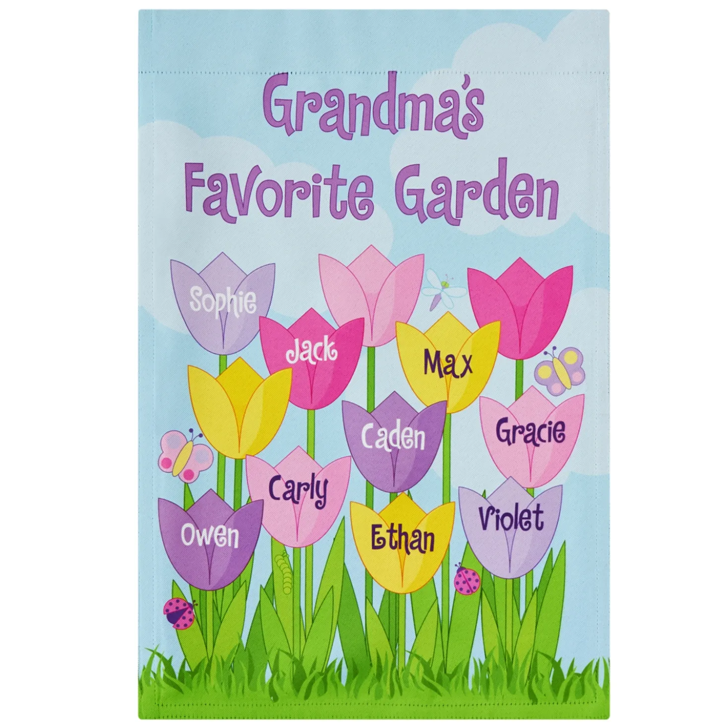 Tulip Garden Flag