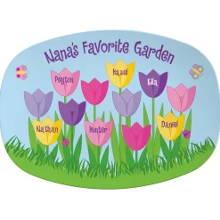 Tulip Garden Platter