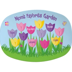 Tulip Garden Platter