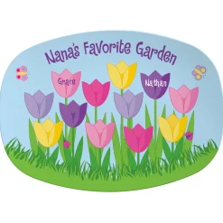 Tulip Garden Platter