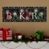 TwinkleBright® LED Festive Name Canvas