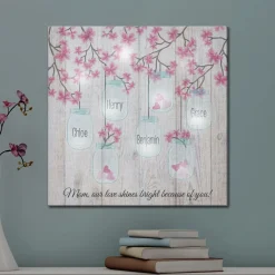 TwinkleBright® LED Lights of Love Canvas