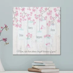 TwinkleBright® LED Lights of Love Canvas