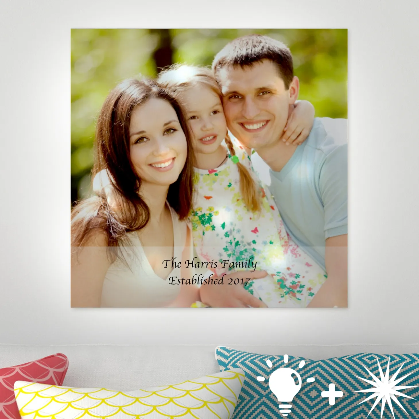 TwinkleBright® LED Photo Canvas