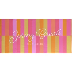 Varied Stripes Beach Towel