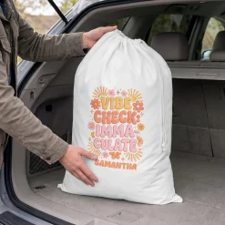 Vibe Check Laundry Bag