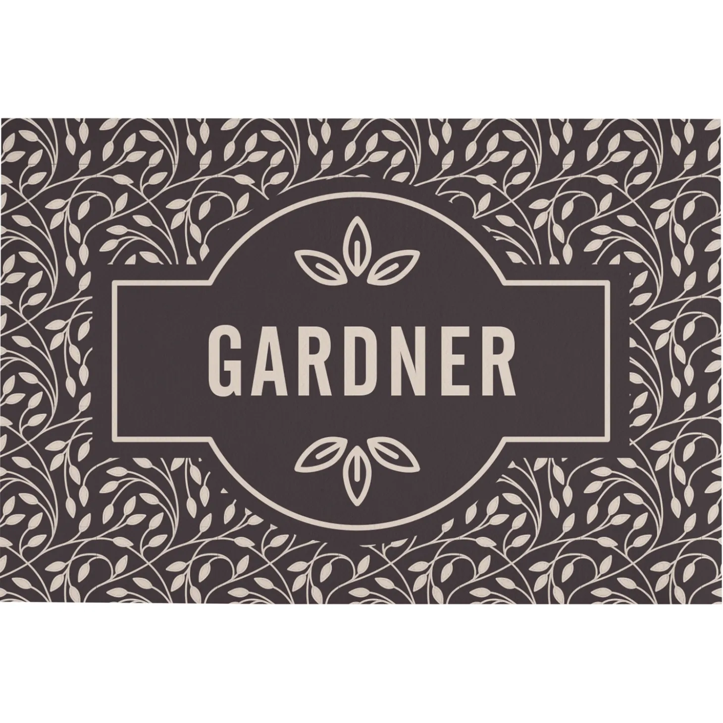 Vines & Leaves Family Doormat