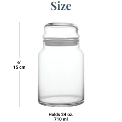 Vintage Candy Shop Glass Treat Jar