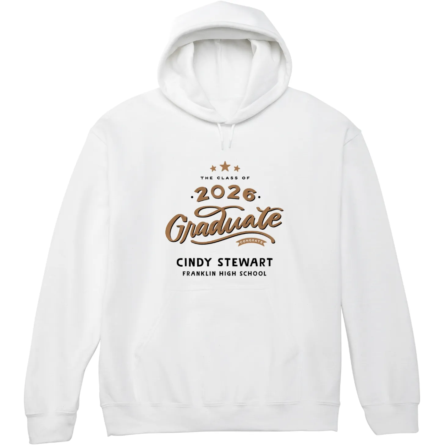 Vintage Style Graduation Sweatshirt