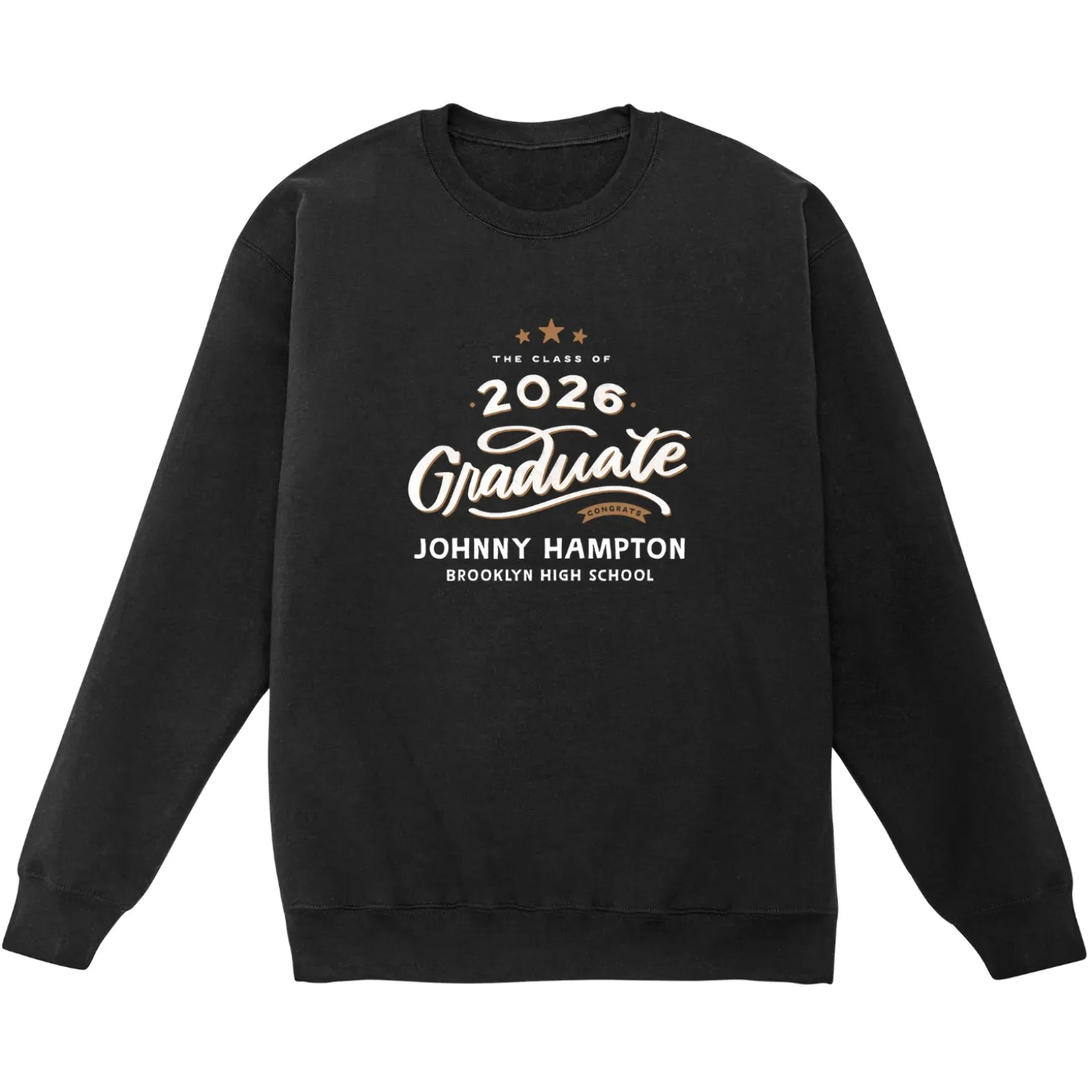 Vintage Style Graduation Sweatshirt