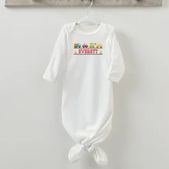 Vroom Vroom Baby Knotted Gown