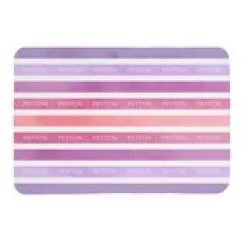 Watercolor Name Stripes Baby Swaddle Blanket