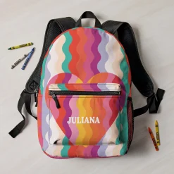 Wavy Heart Backpack