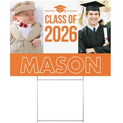 Way To Grow! Graduation Photo Yard Sign