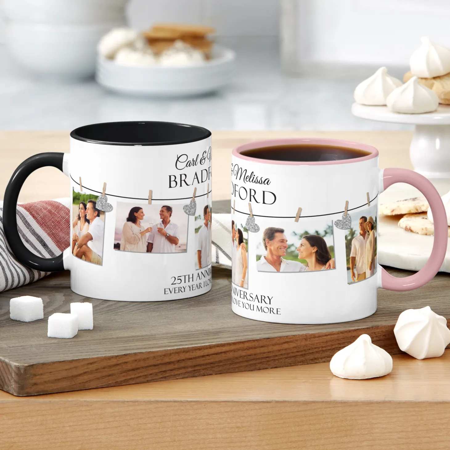 We Belong Together Anniversary Photo Mug