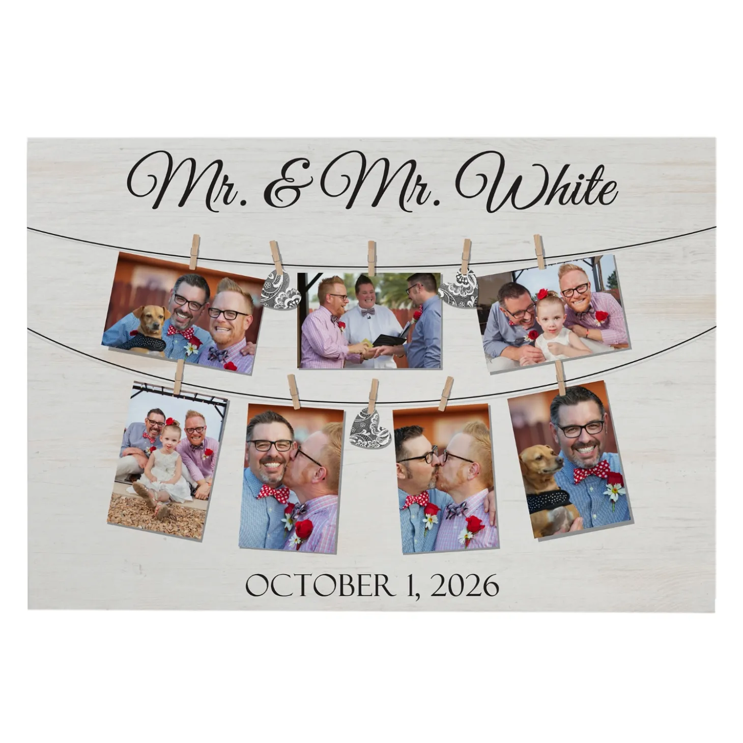 We Belong Together Photo Canvas