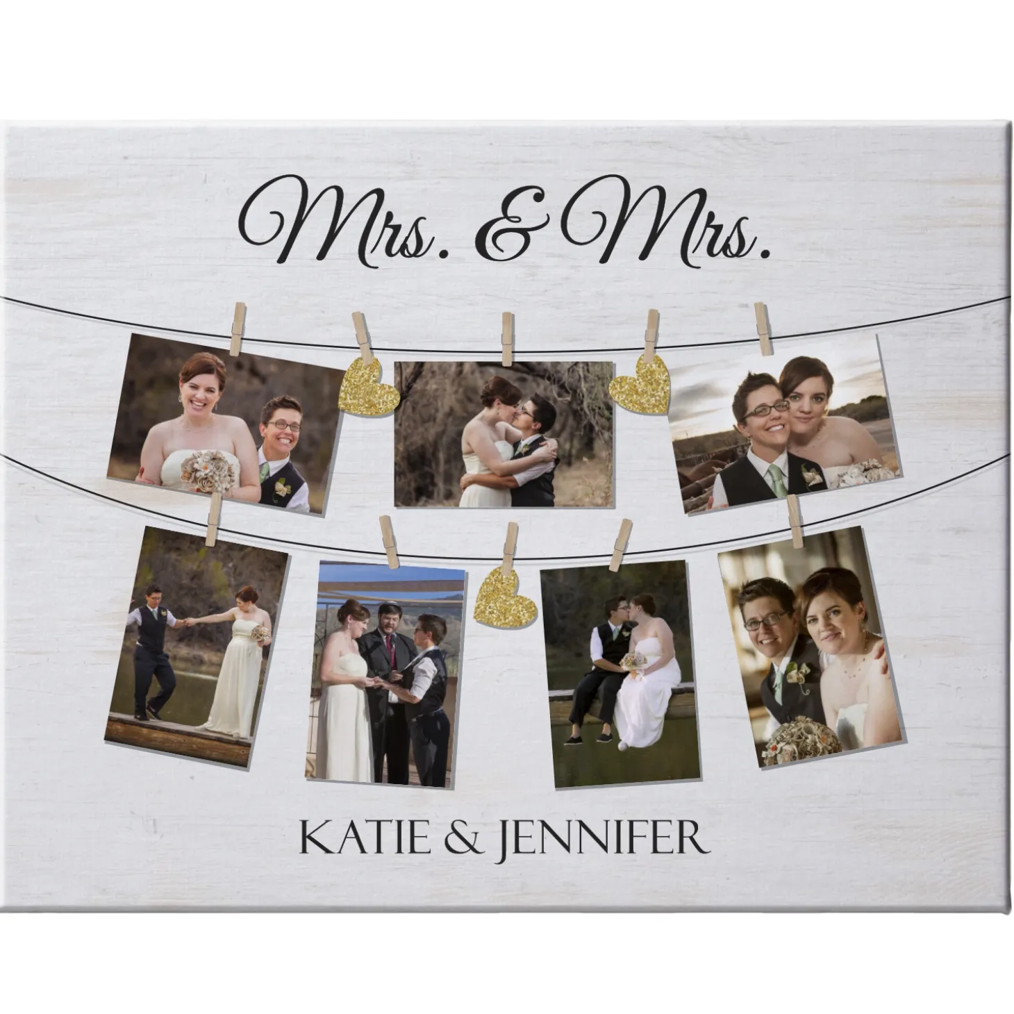 We Belong Together Photo Canvas