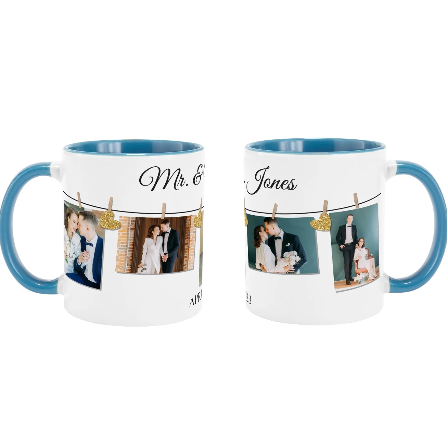 We Belong Together Wedding Photo Mug