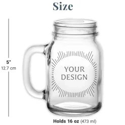 Wedding Party Mason Jar