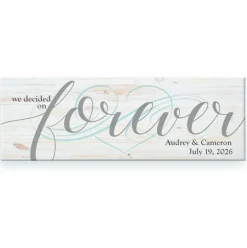 We Decided on Forever Canvas