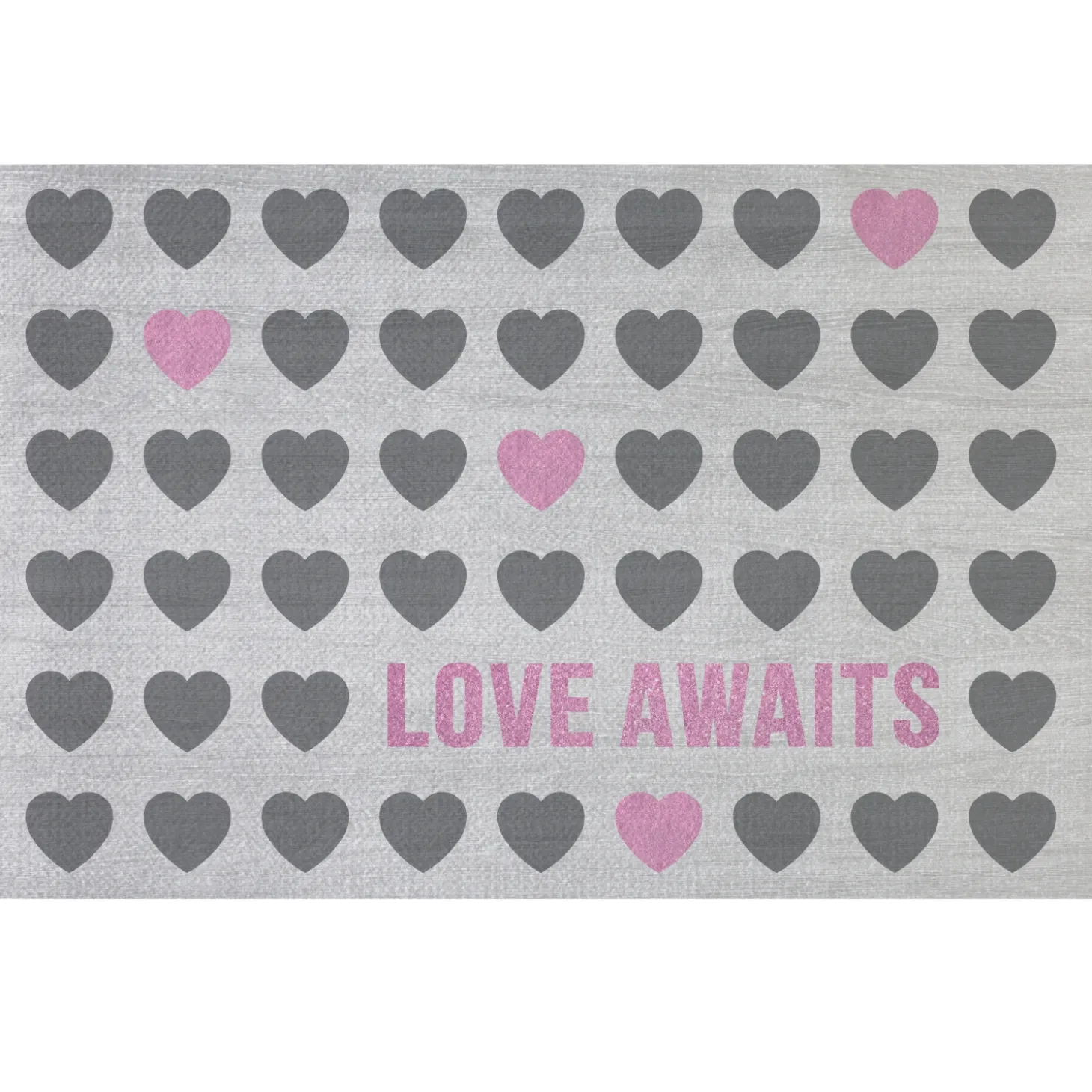 Welcome Hearts Doormat