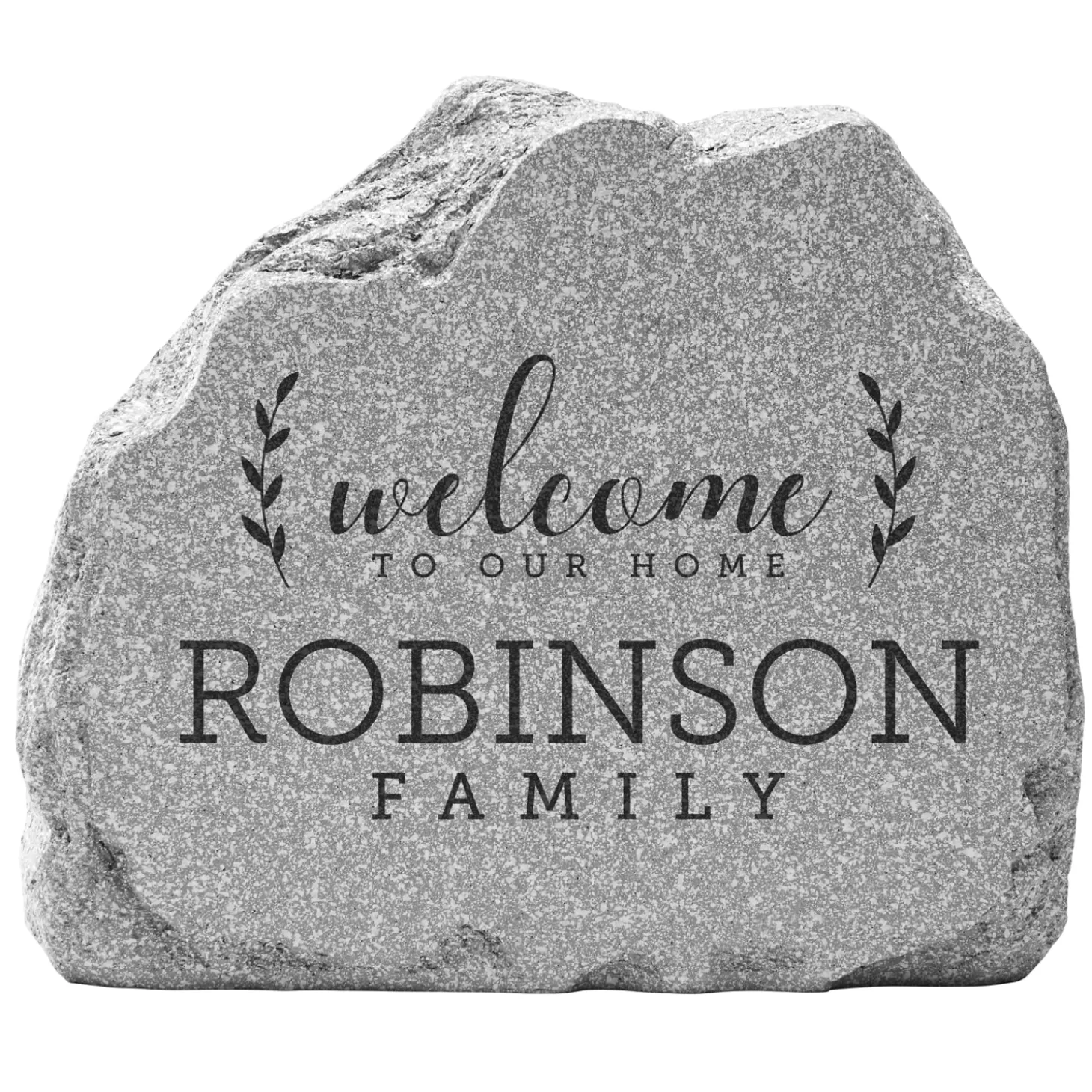 Welcome to Our Home Standing Garden Stone