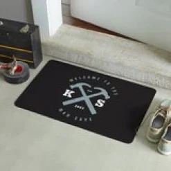 Welcome To The Man Cave Doormat