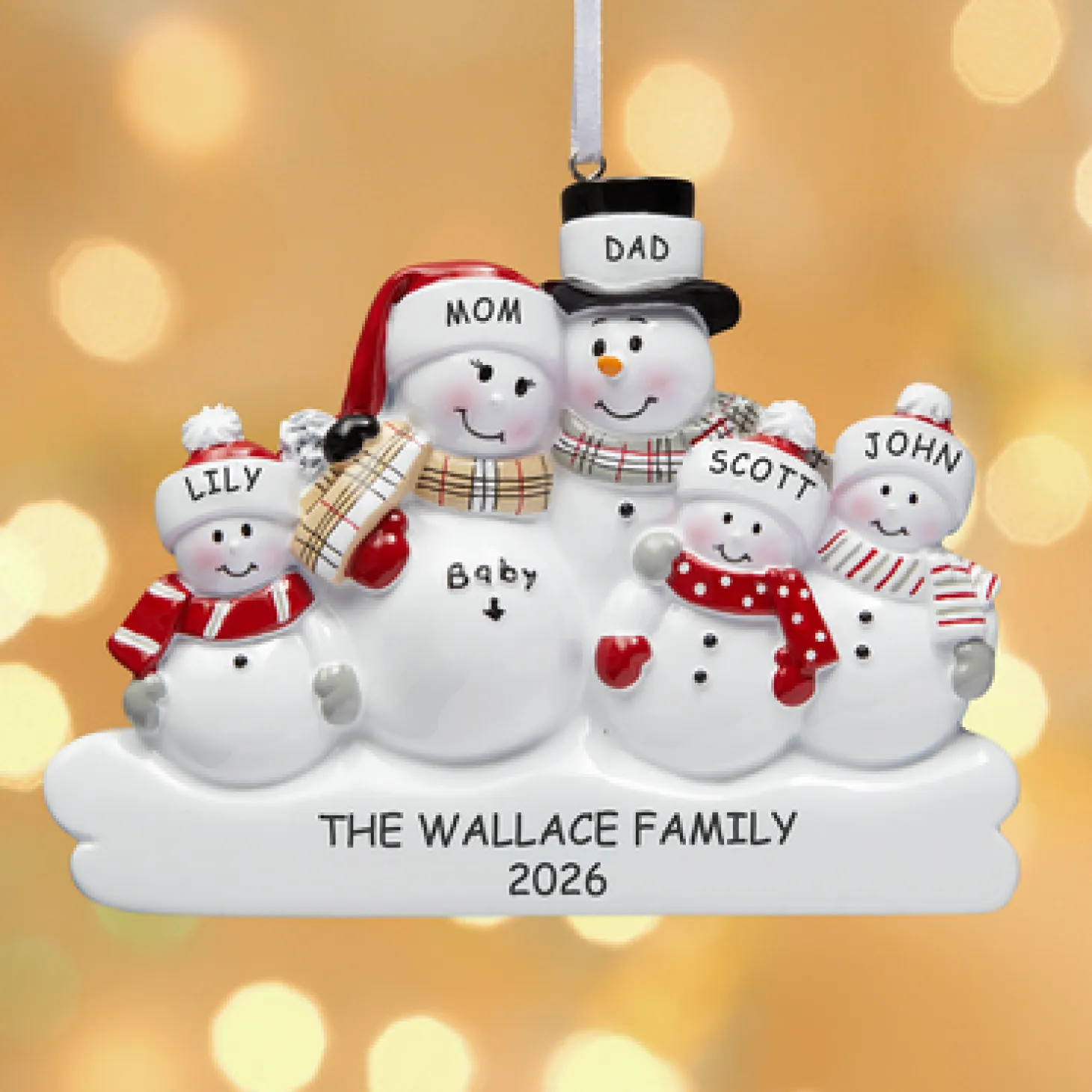 We're Expecting Family Ornament