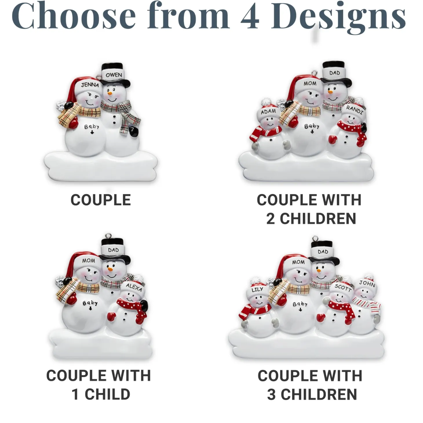 We're Expecting Family Ornament