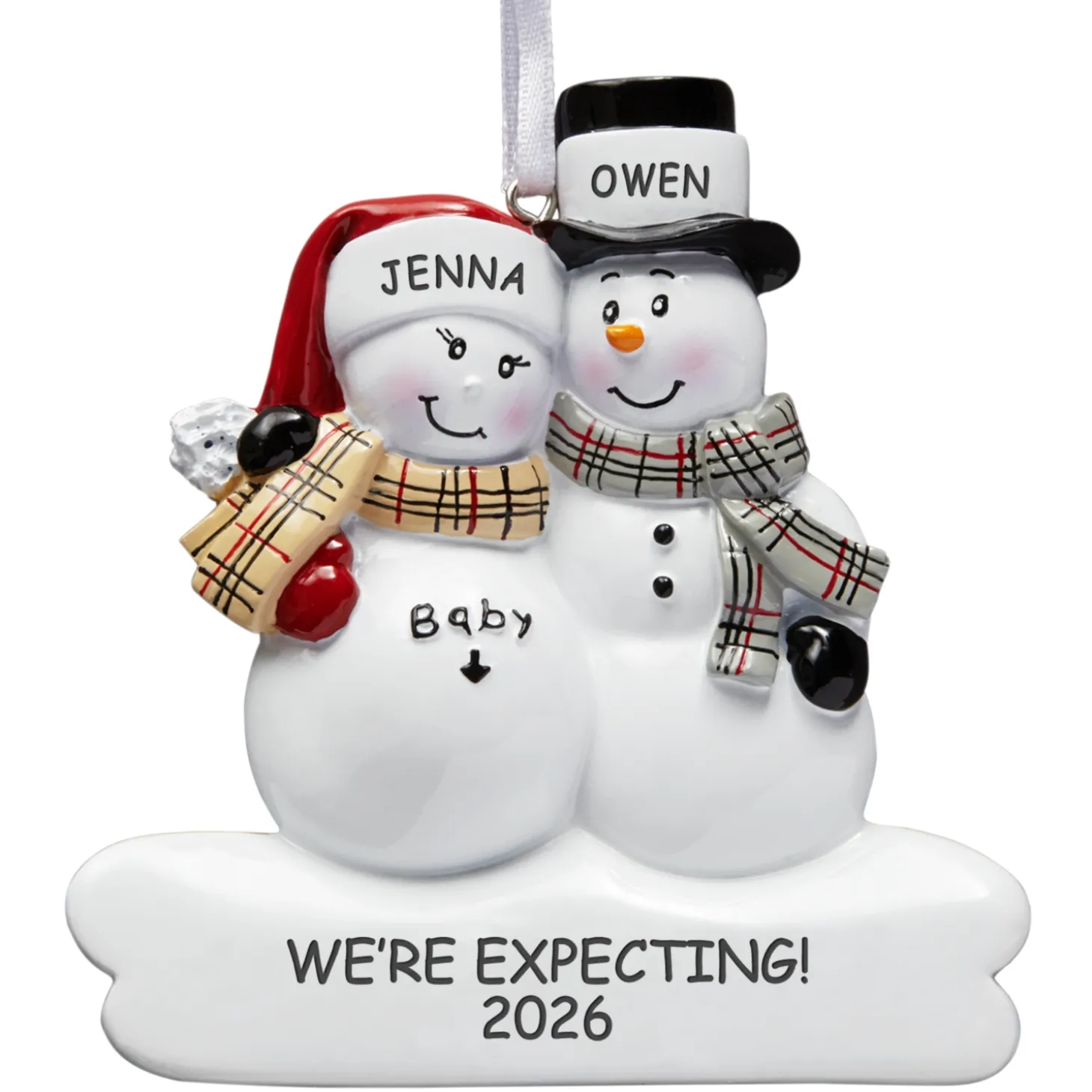 We're Expecting Family Ornament