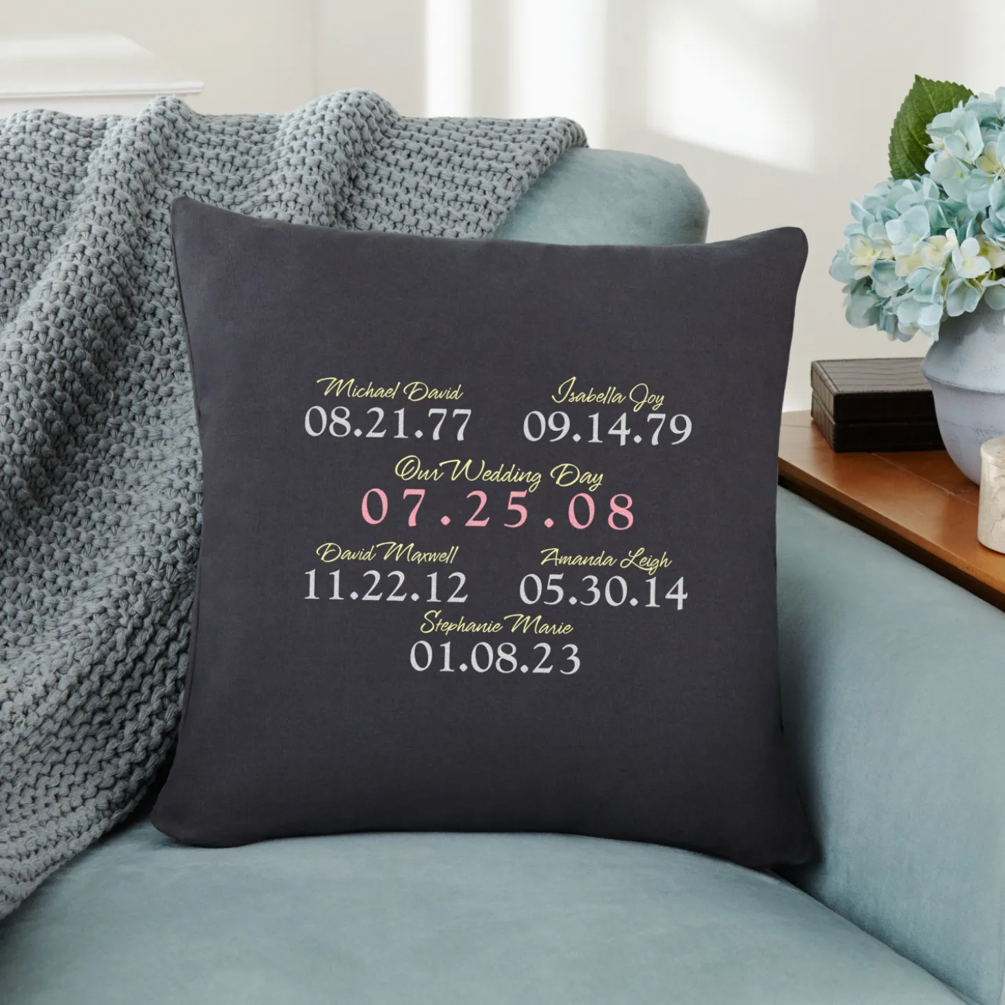 What a Difference a Day Makes Throw Pillow