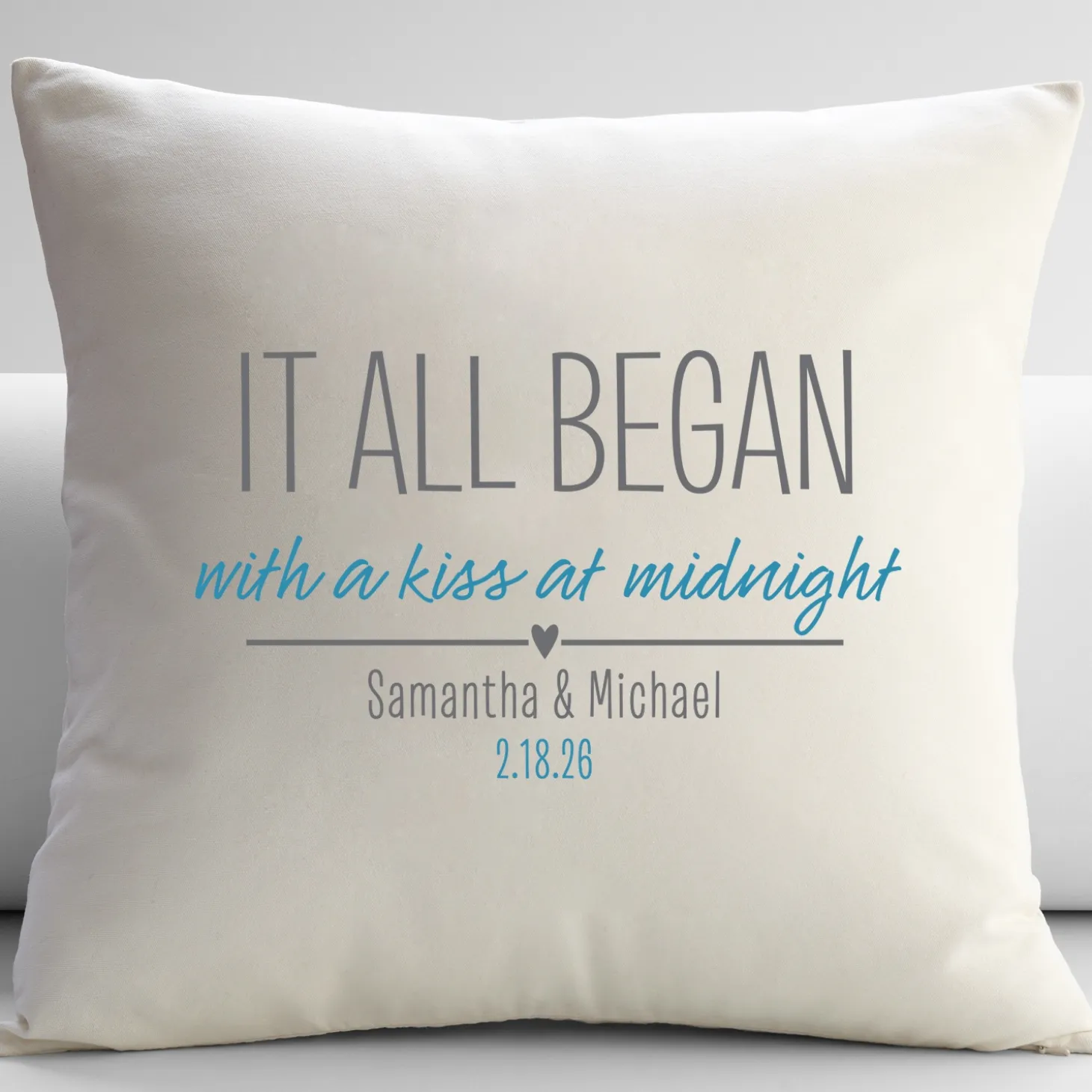 Where It All Began Throw Pillow