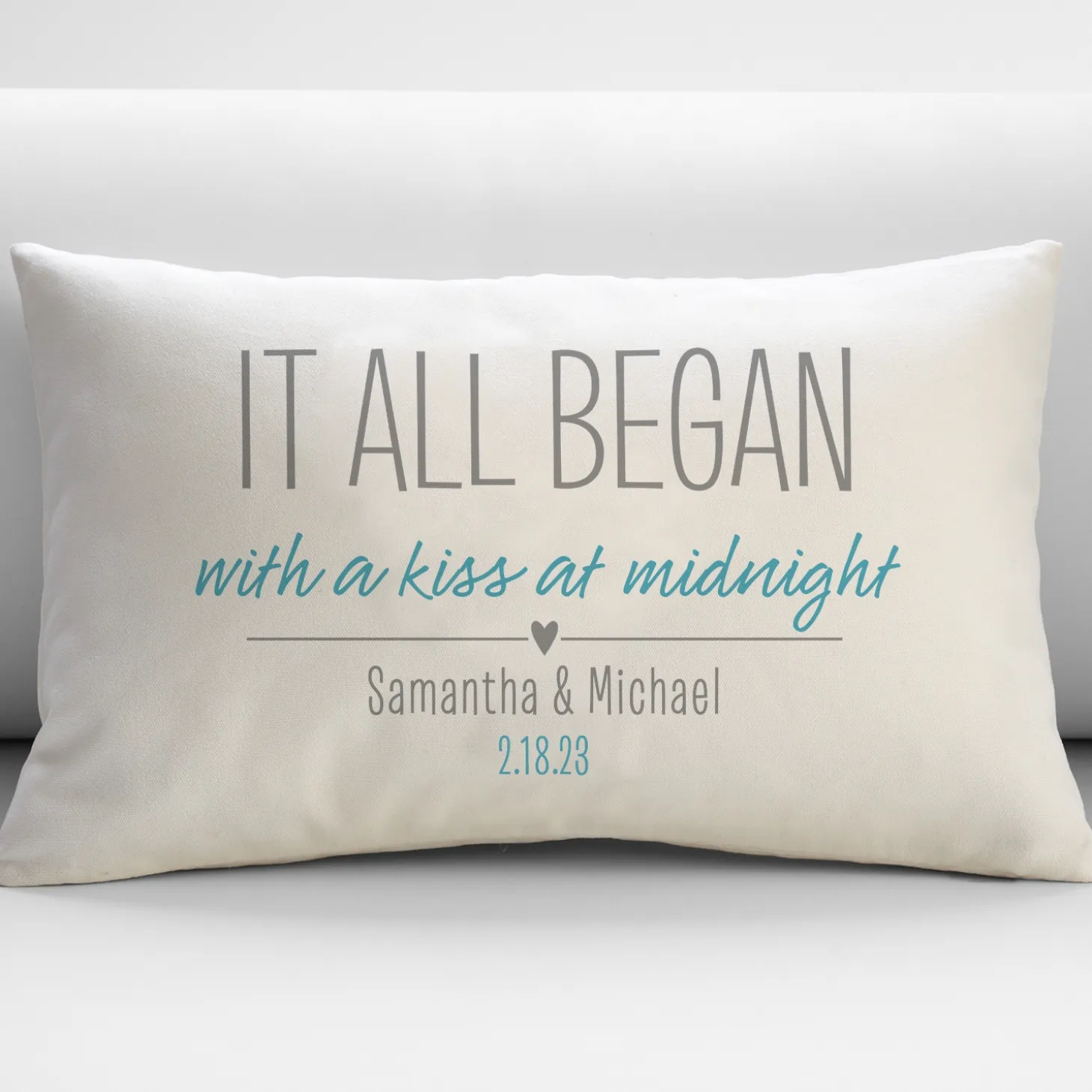 Where It All Began Throw Pillow