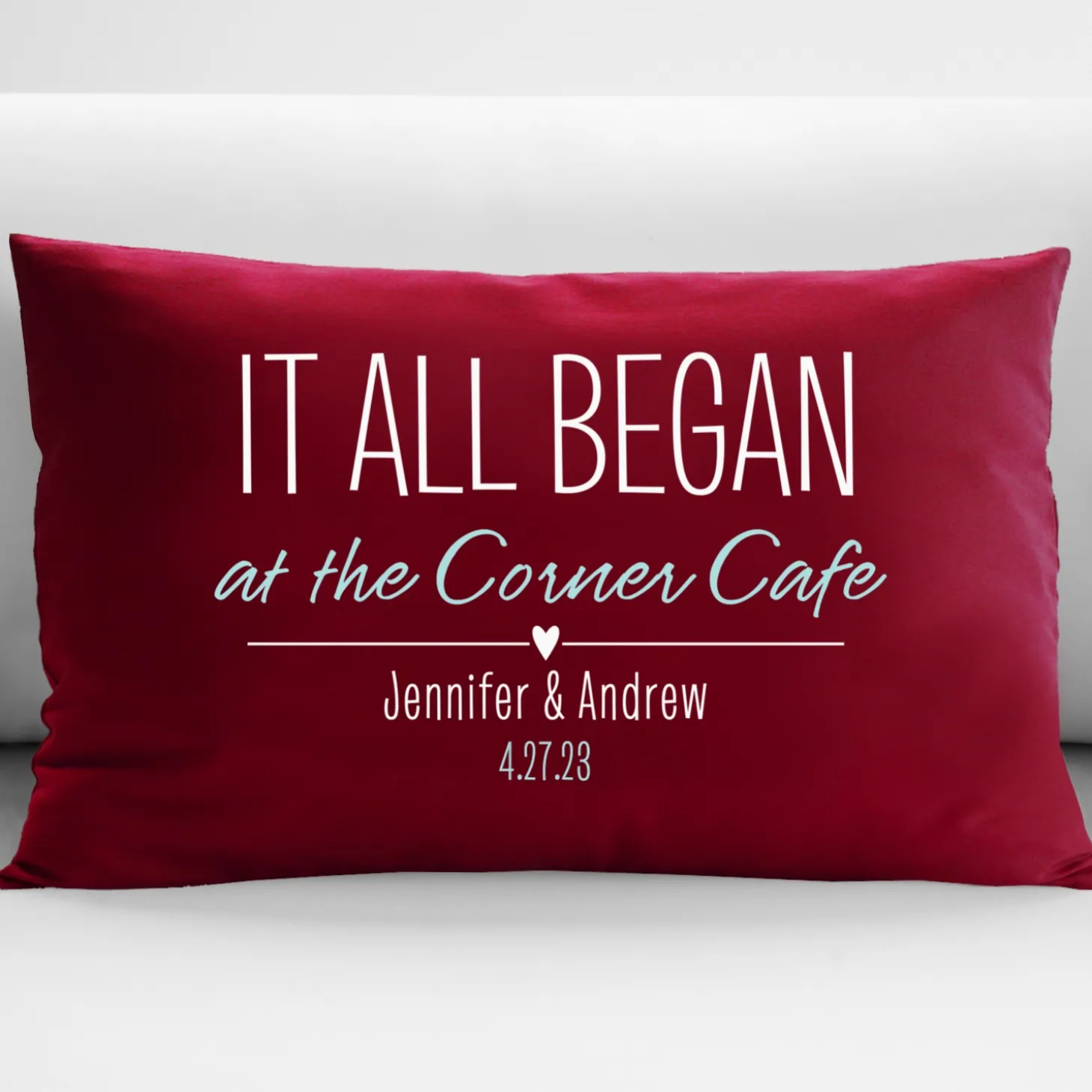 Where It All Began Throw Pillow