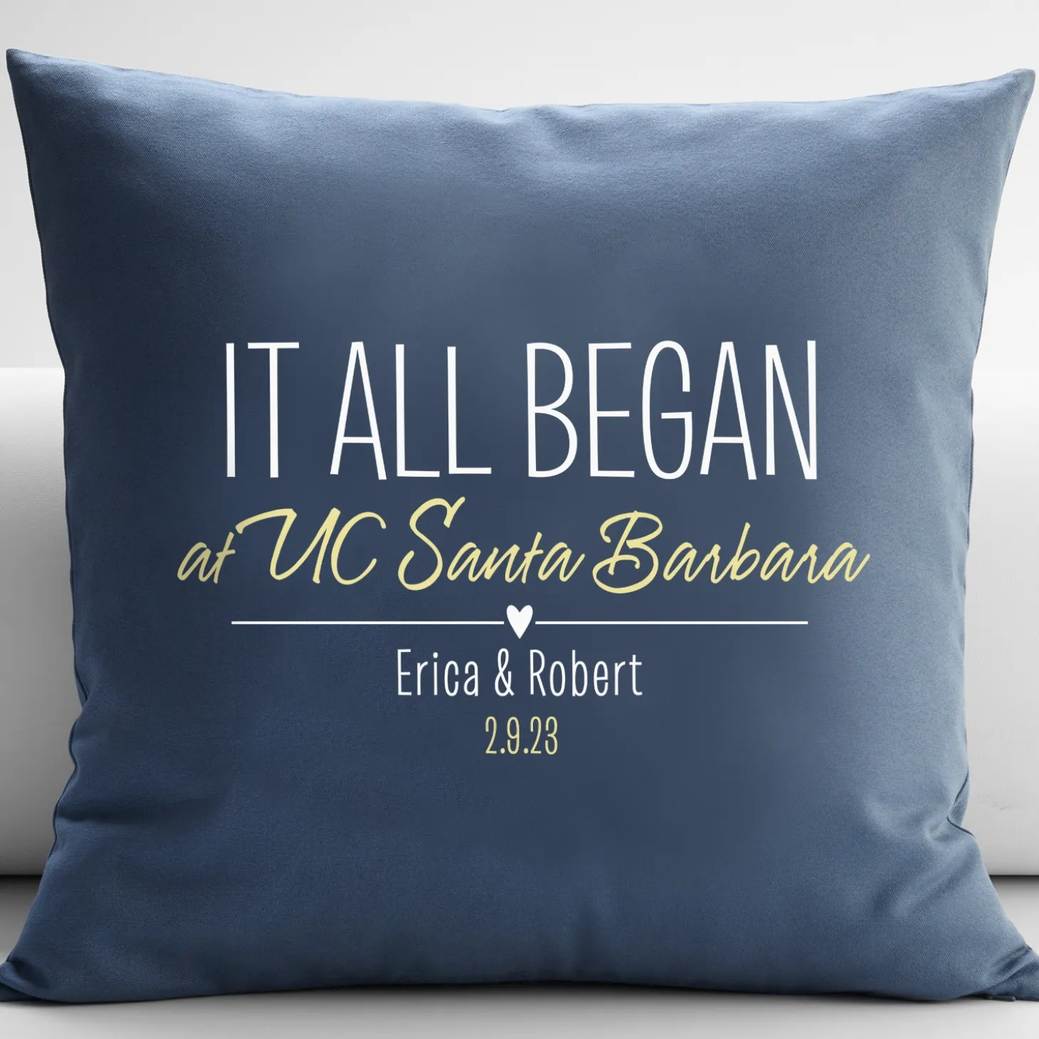 Where It All Began Throw Pillow