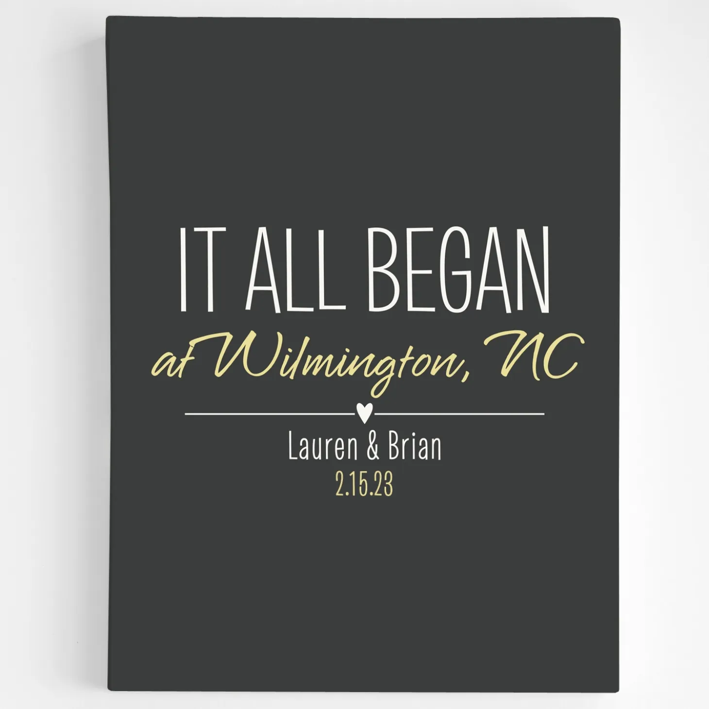 Where It All Began Wall Art