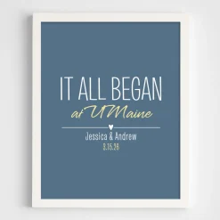 Where It All Began Wall Art