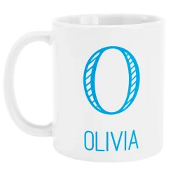 Whimsical Name & Monogram Mug