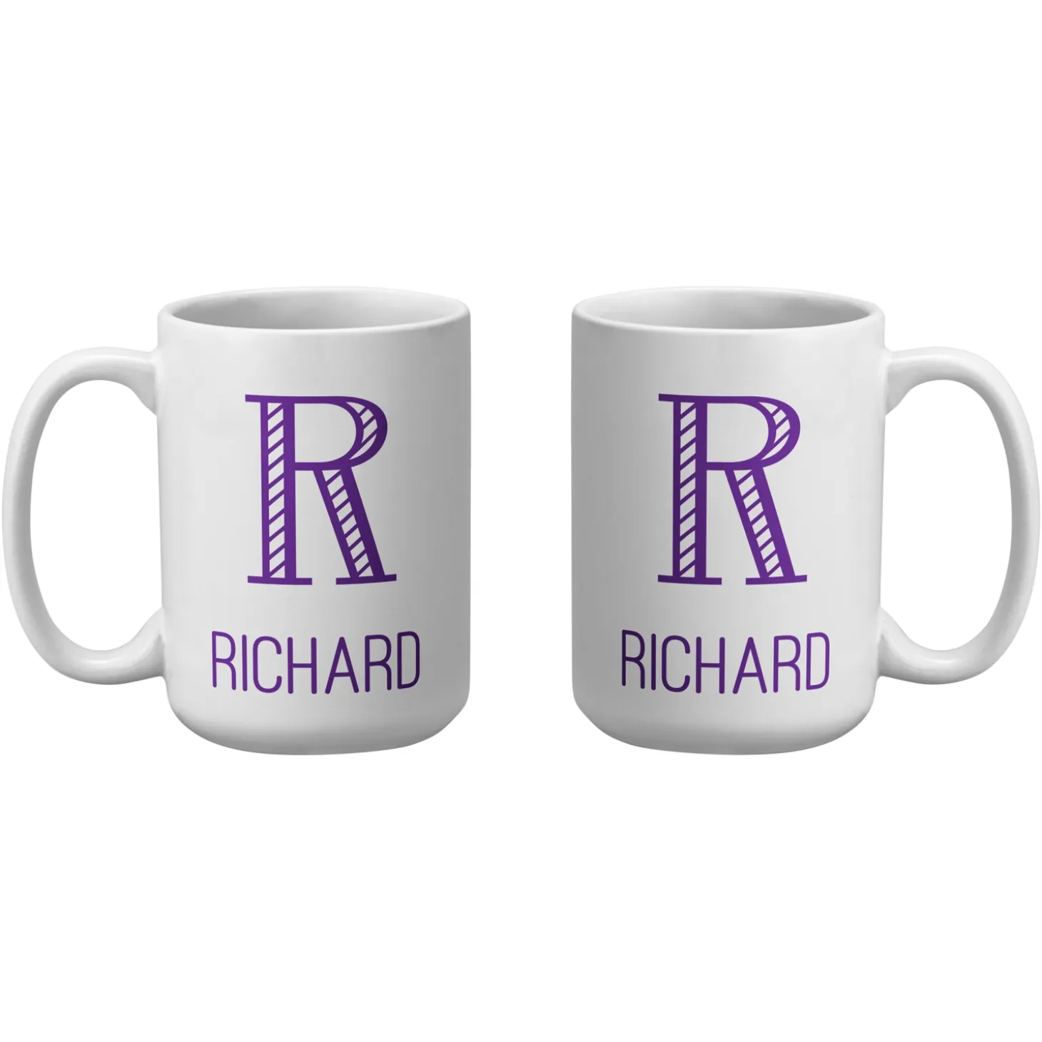Whimsical Name & Monogram Mug