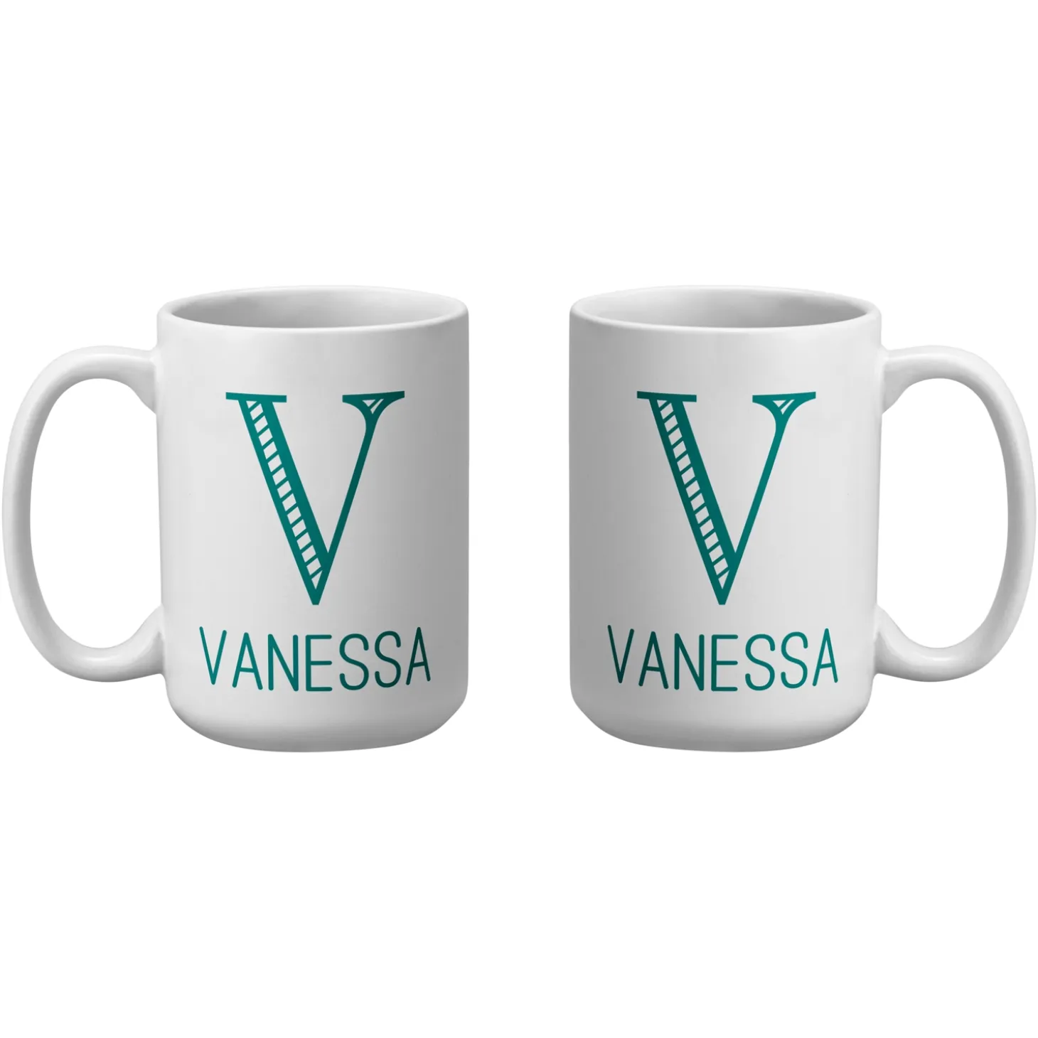 Whimsical Name & Monogram Mug