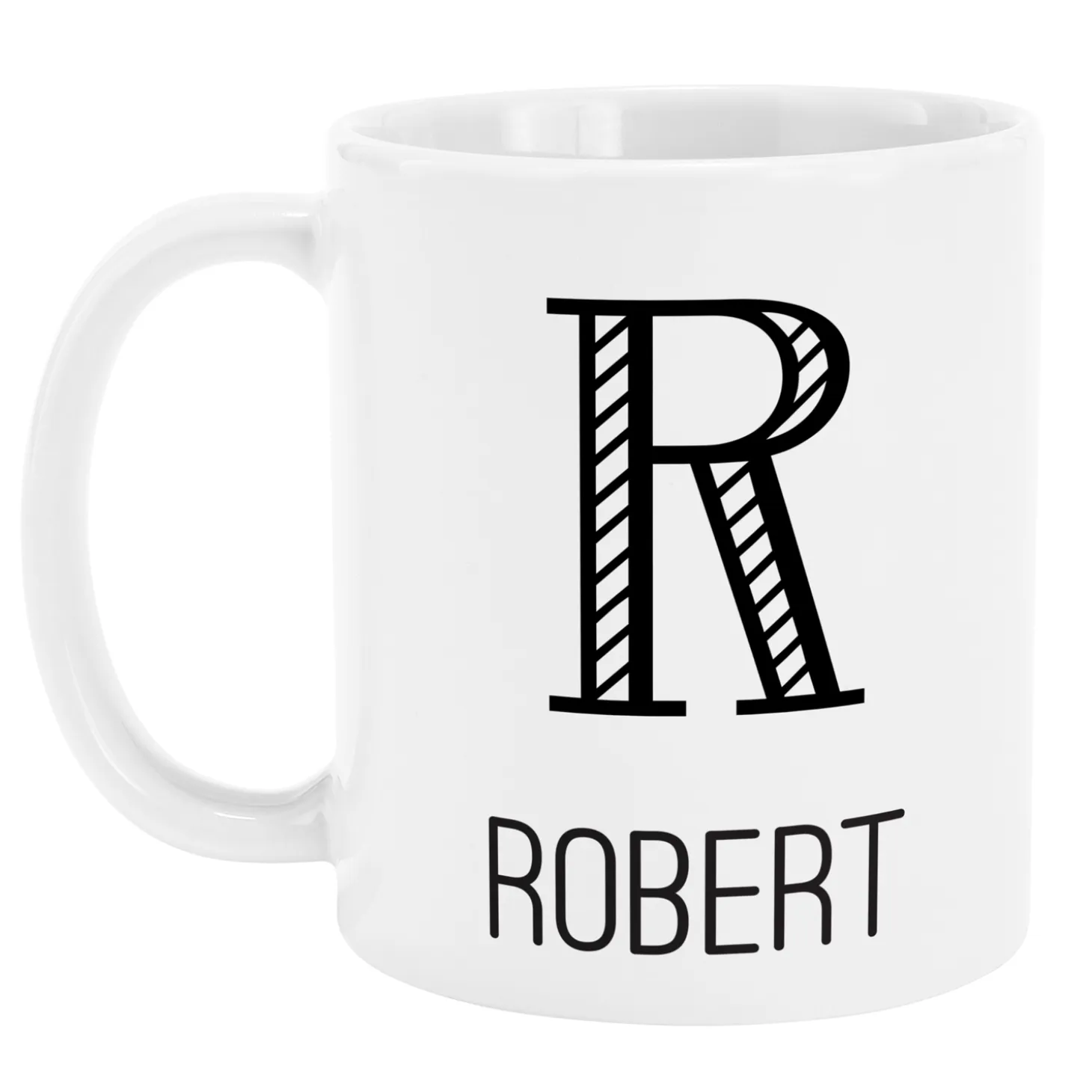 Whimsical Name & Monogram Mug