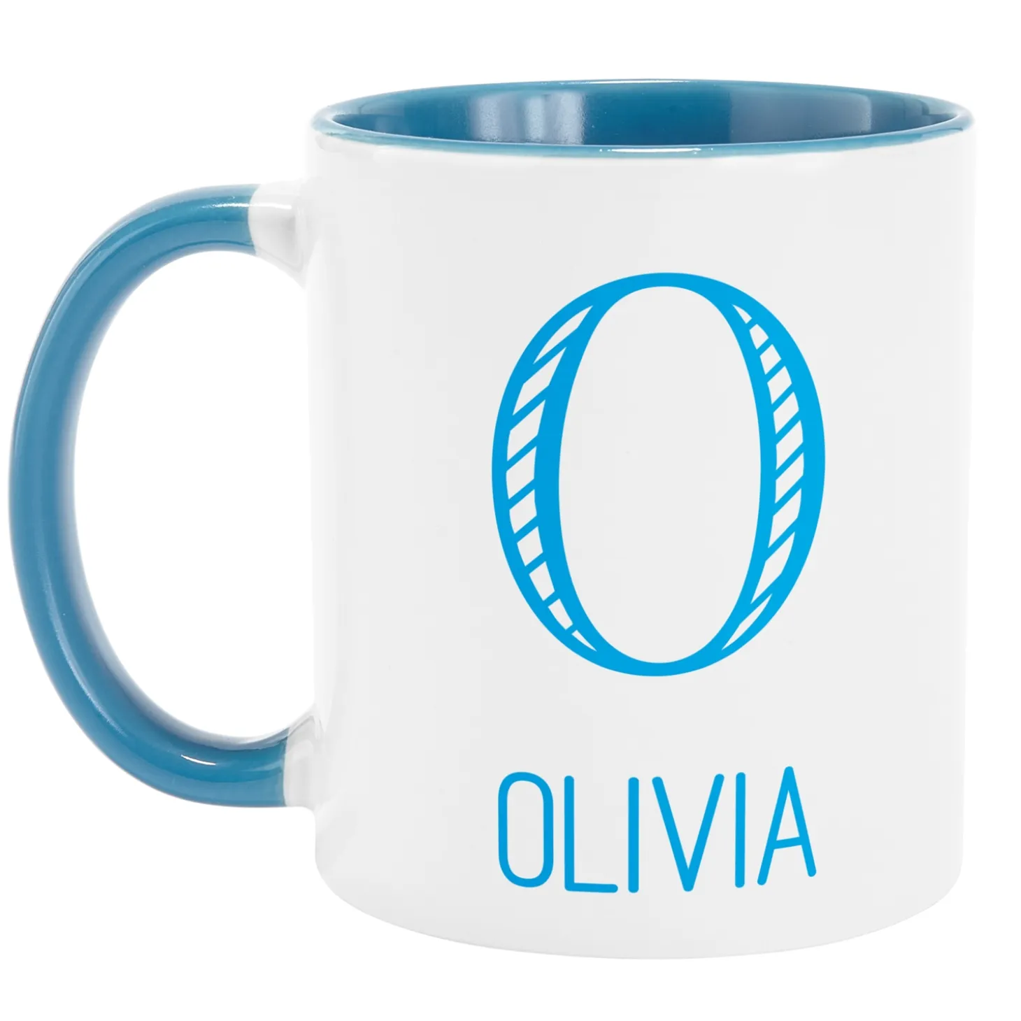 Whimsical Name & Monogram Mug